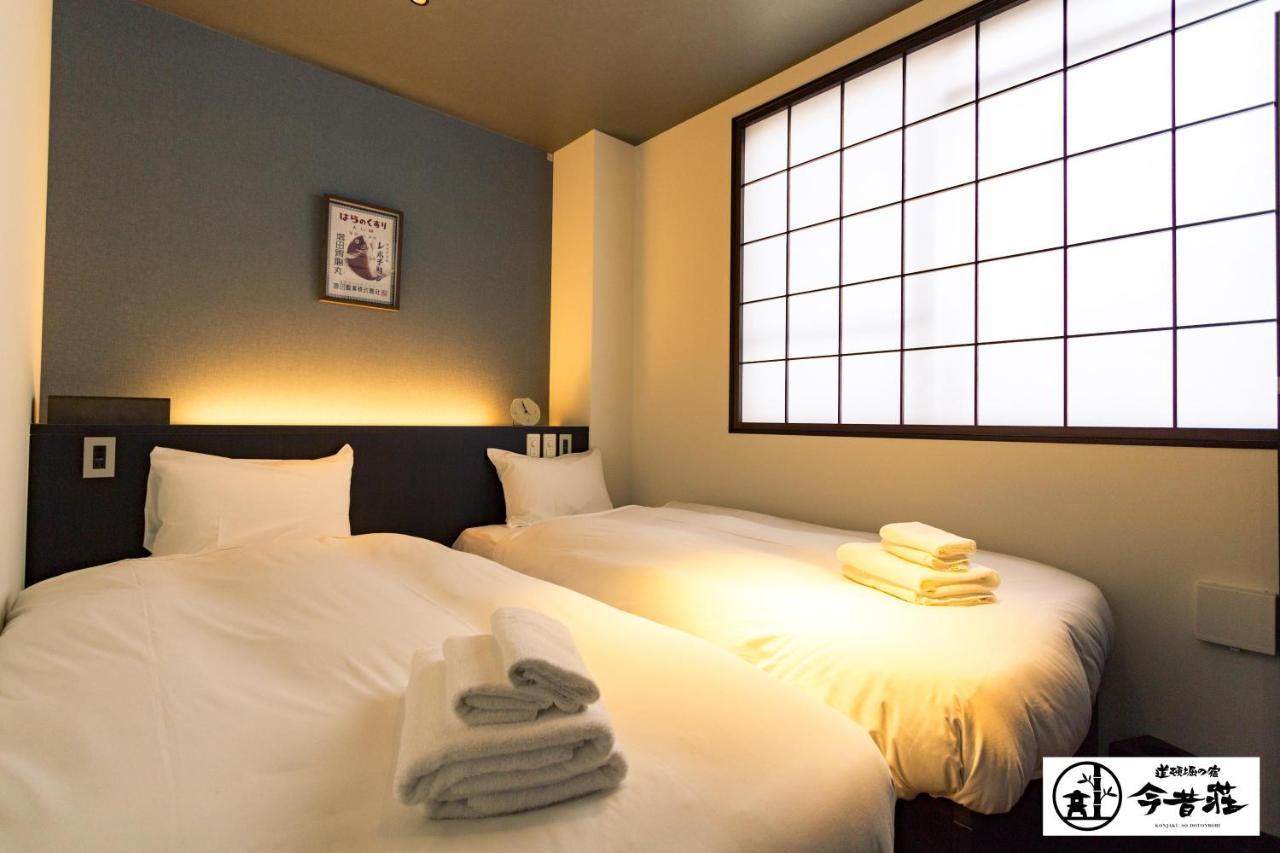 Konjaku-So Dotonbori Garden Spa Stay Osaca Exterior foto