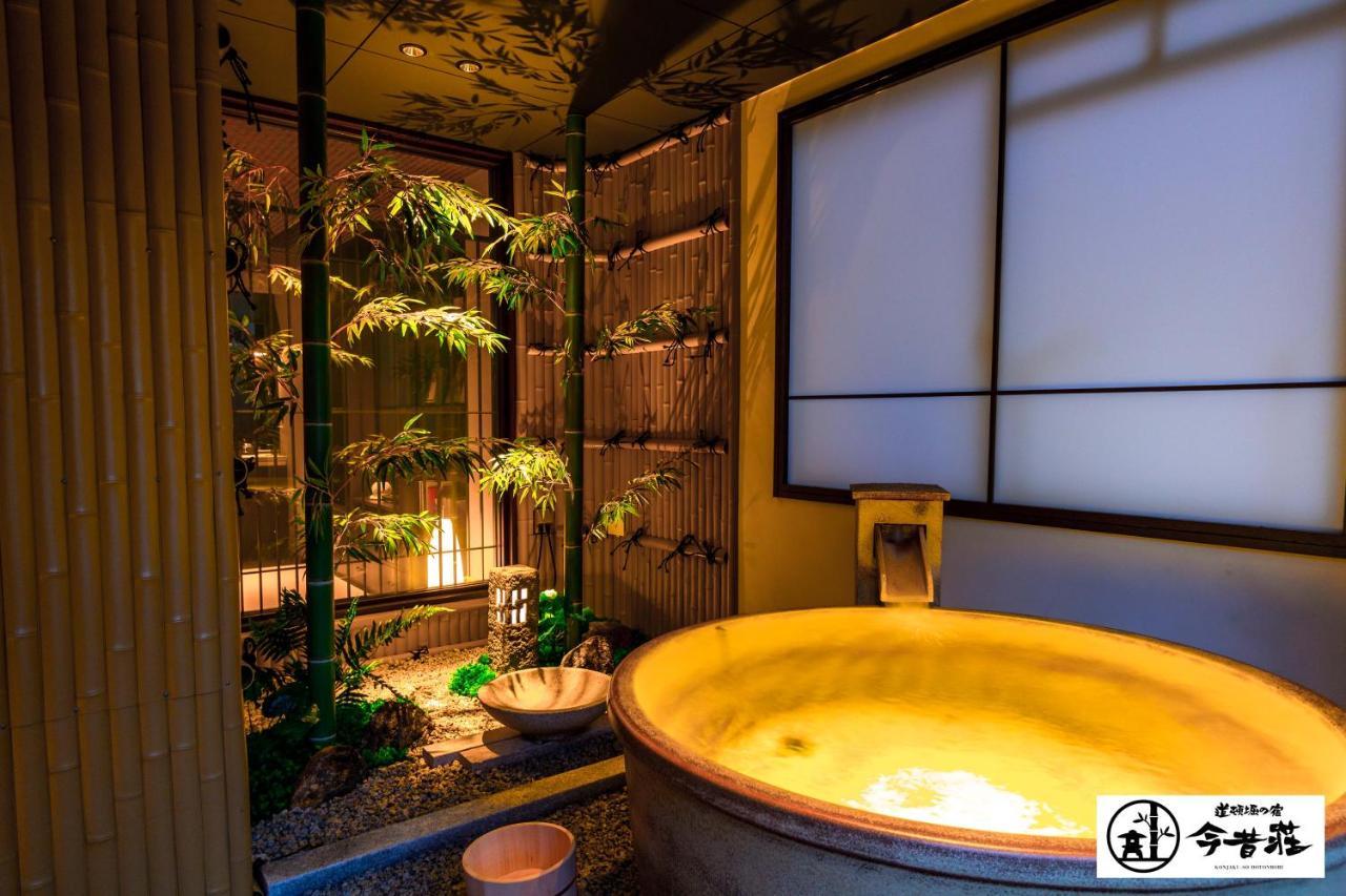 Konjaku-So Dotonbori Garden Spa Stay Osaca Exterior foto