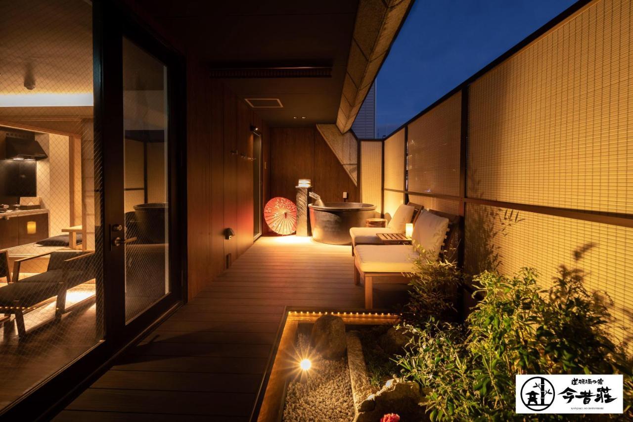 Konjaku-So Dotonbori Garden Spa Stay Osaca Exterior foto